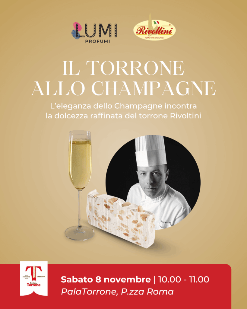 Evento della Festa del Torrone 2025 - Il Torrone allo champagne