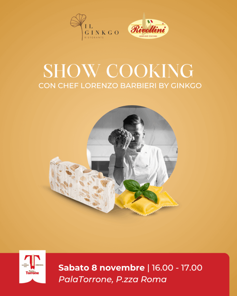 Evento della Festa del Torrone 2025 - Show cooking con lo Chef Barbieri